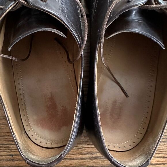 Magnanni Blanco Aldomar Dress Shoes 9249 Brown Brogue Cap Toe Oxfords Men’s 11.5 - Picture 5 of 8
